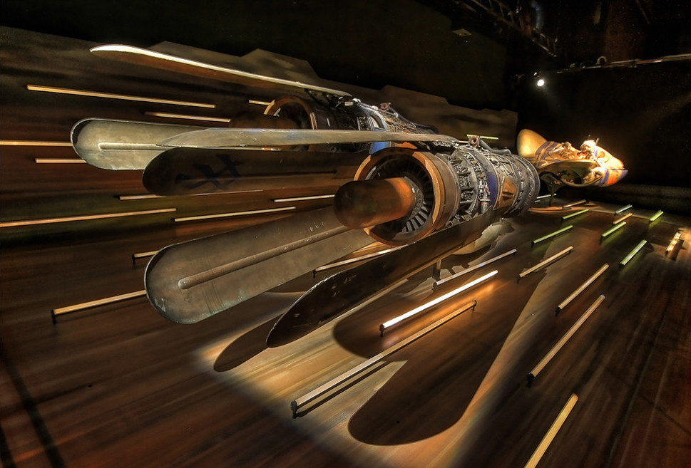 Pod Racer Illustration